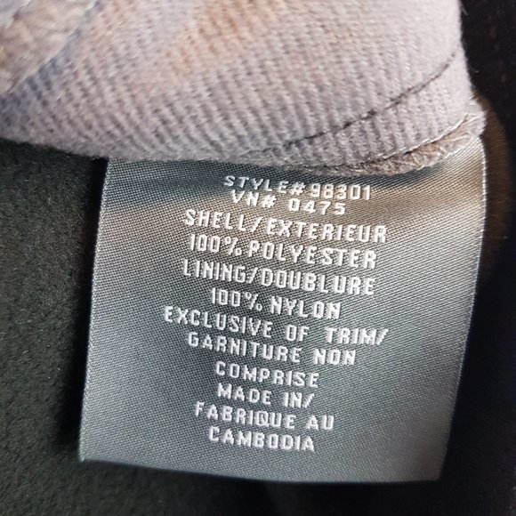 OUTER BOUNDARY Jacket Large US L Smart Tech Quarter Zip Fleece ATB Financial - Picture 8 of 16